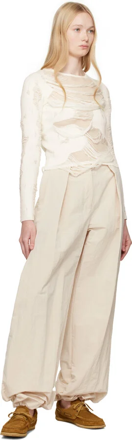 JACQUEMUS Tan La Croisière 'The Batto' Loafers - Image 5