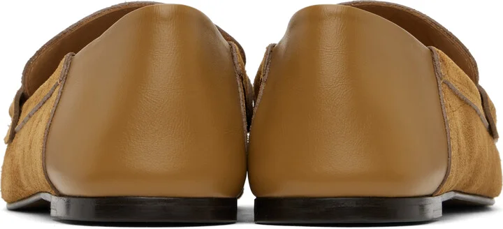JACQUEMUS Tan La Croisière 'The Carré' Loafers - Image 2