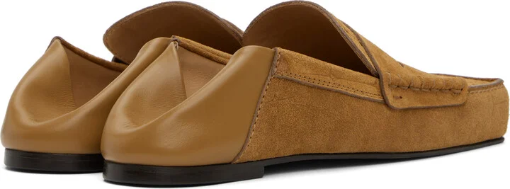 JACQUEMUS Tan La Croisière 'The Carré' Loafers - Image 5