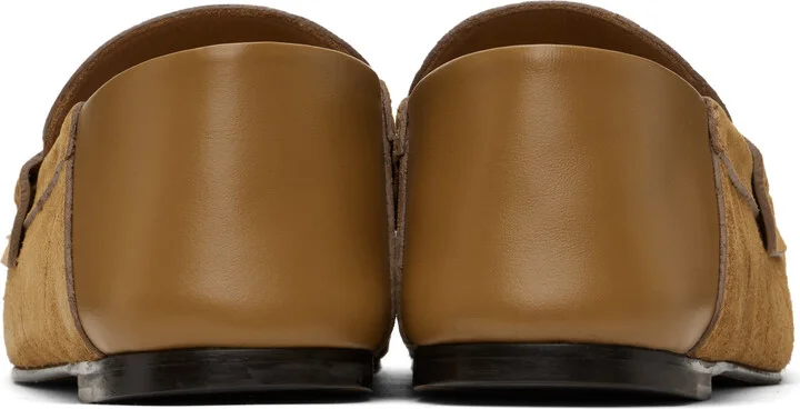 JACQUEMUS Tan La Croisière 'The Carré' Loafers - Image 2