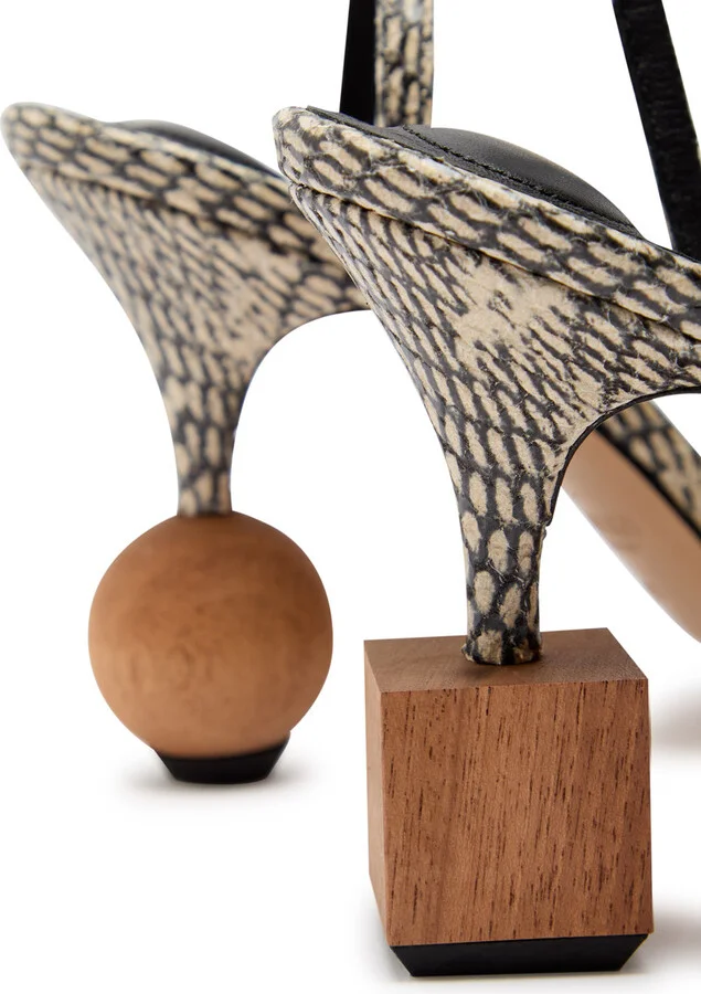Jacquemus The Bisou 90 Geometric Sandals - Image 4