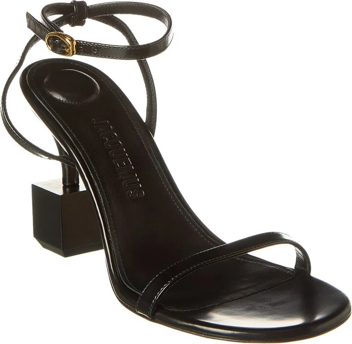 Jacquemus The Bisou Leather Sandal