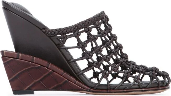 Jacquemus The Double Woven Shoes