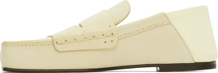 JACQUEMUS Yellow La Casa 'Les Loafers Carré' Loafers - Image 3