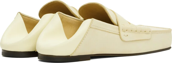 JACQUEMUS Yellow La Casa 'Les Loafers Carré' Loafers - Image 5