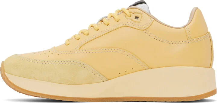 JACQUEMUS Yellow Les Sculptures 'La Daddy' Sneakers - Image 3