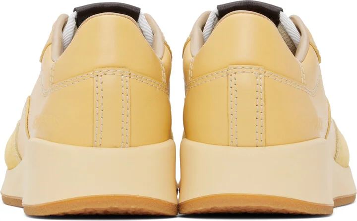 JACQUEMUS Yellow Les Sculptures 'La Daddy' Sneakers - Image 2