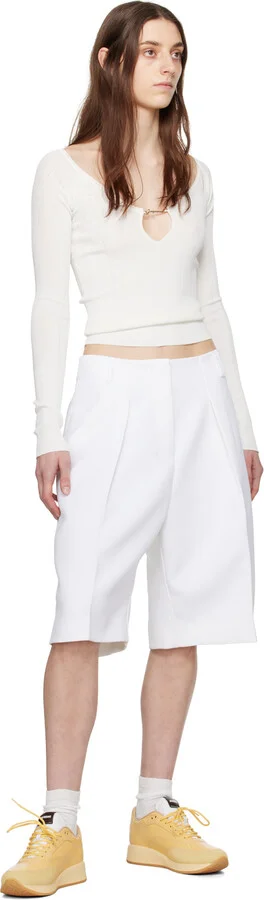 JACQUEMUS Yellow Les Sculptures 'La Daddy' Sneakers - Image 5