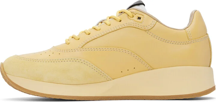 JACQUEMUS Yellow Les Sculptures 'La Daddy' Sneakers - Image 3