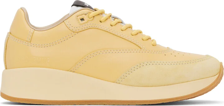 JACQUEMUS Yellow Les Sculptures 'La Daddy' Sneakers