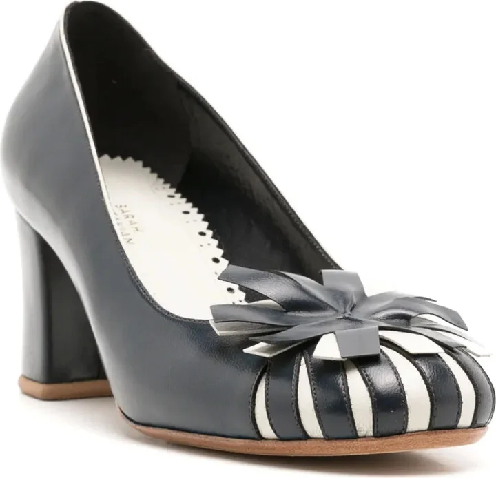 Jacques 55mm leather pumps - Image 2