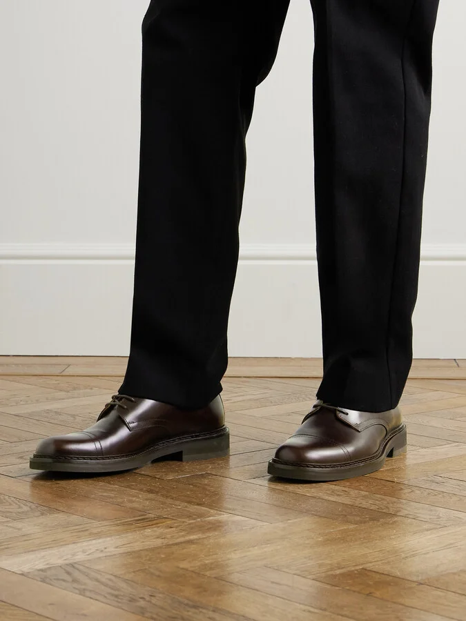 Jacques Leather Derby Shoes - Image 2