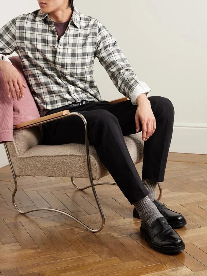 Jacques Leather Penny Loafers - Image 2