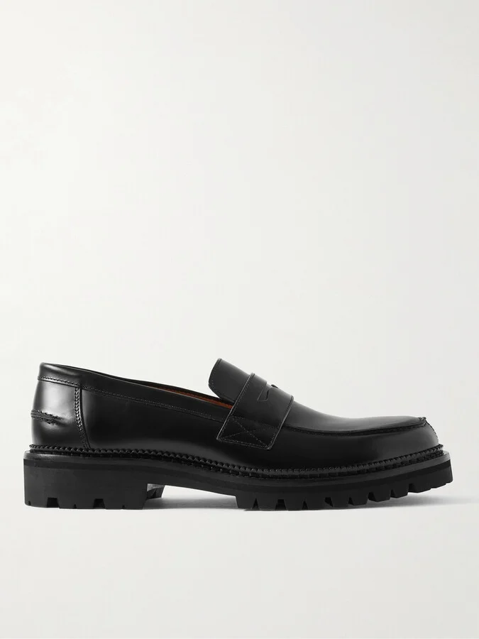 Jacques Leather Penny Loafers