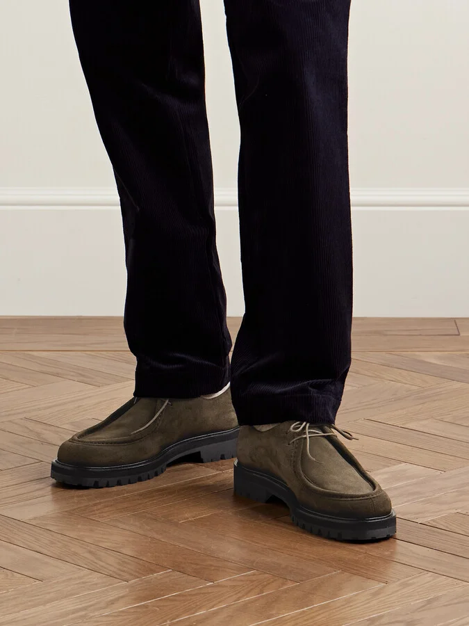 Jacques Suede Derby Shoes - Image 2