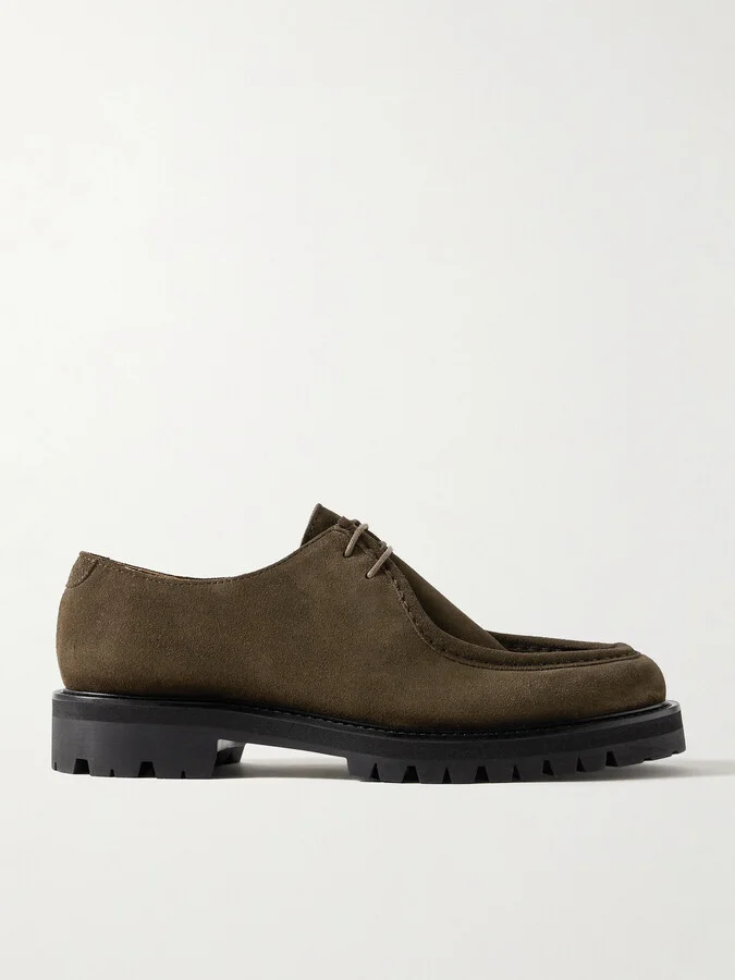 Jacques Suede Derby Shoes