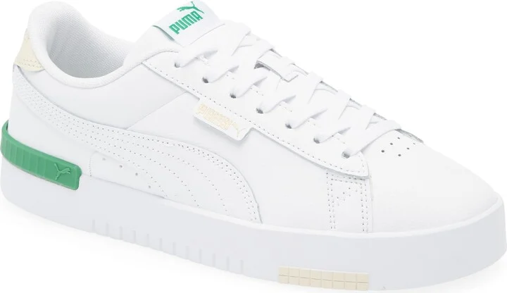 PUMA WHITE-PUMA GOLD-GREEN