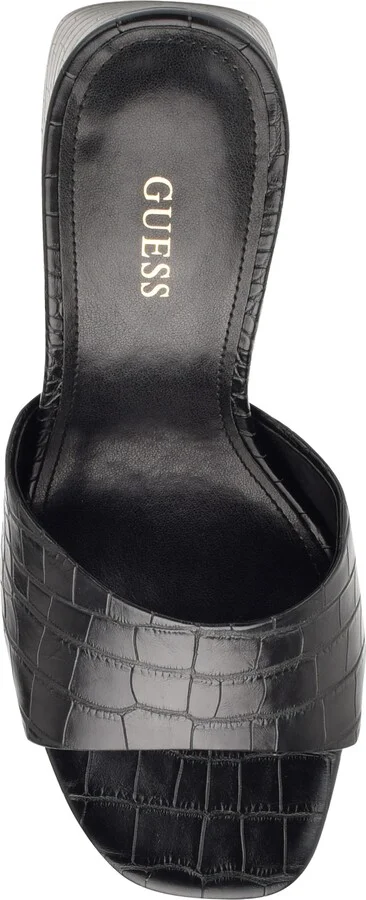 Jadah Reptile Embossed Platform Sandal - Image 3