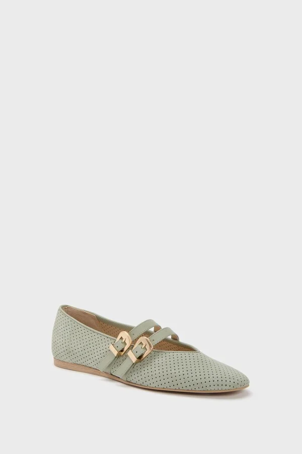 Jade Baylee Suede Flats