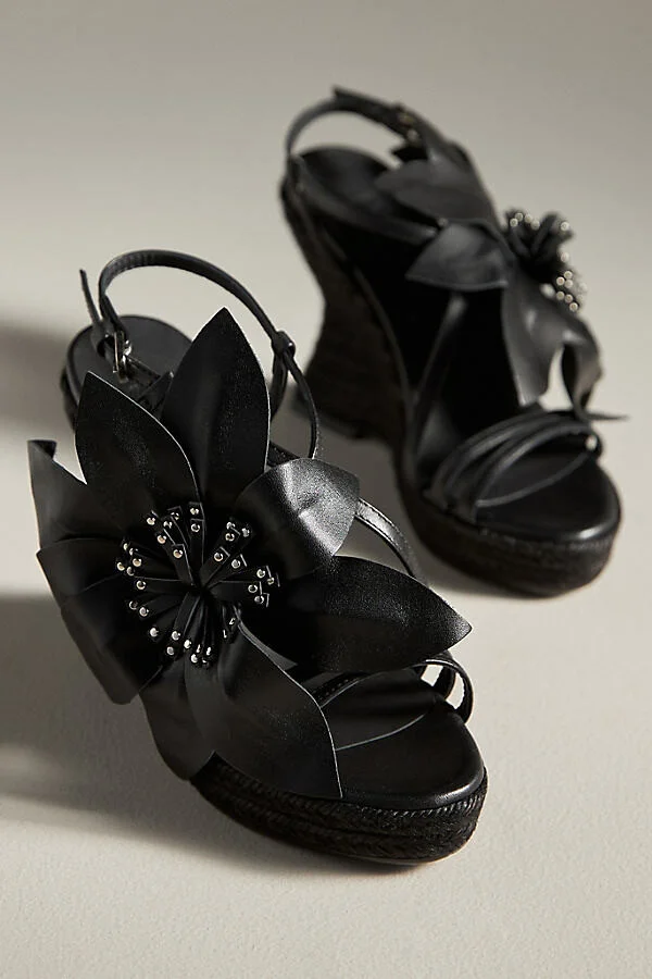 Jade Espadrille Wedge Sandals - Image 2