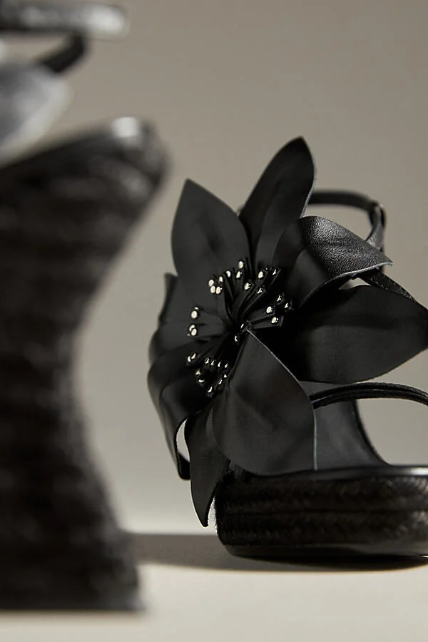 Jade Espadrille Wedge Sandals - Image 3