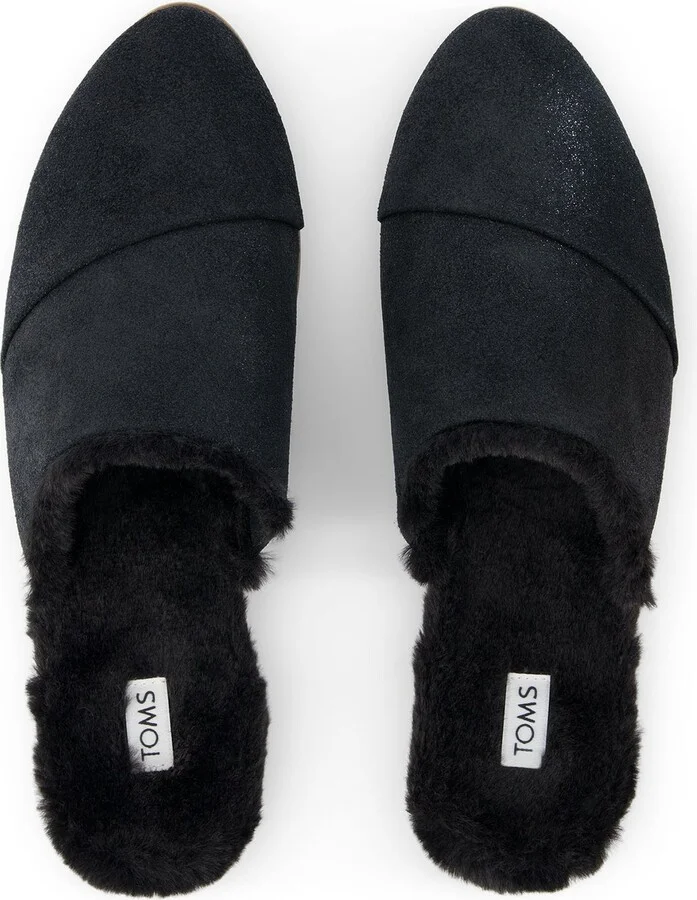 Jade Faux Fur Suede Flat - Image 5