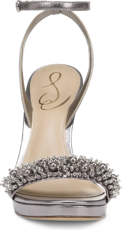 Jade Rhinestone Ankle Strap Sandal - Image 4