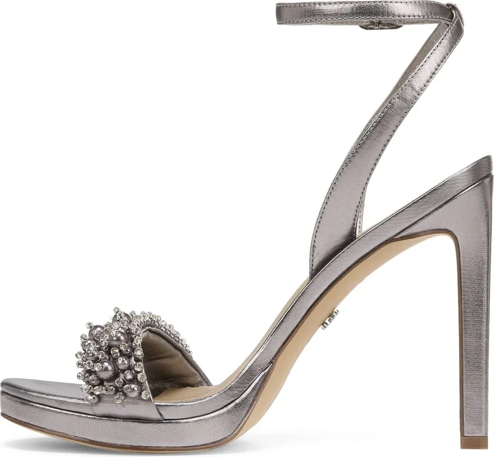 Jade Rhinestone Ankle Strap Sandal - Image 8