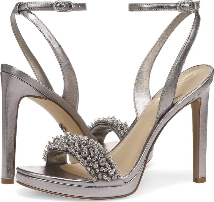 Jade Rhinestone Ankle Strap Sandal - Image 9