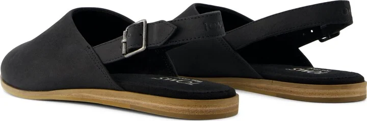 Jade Slingback Flat Leather - Image 4