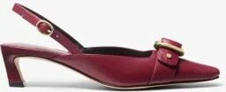 Jaden Leather Slingback Kitten Pump - Image 3