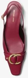 Jaden Leather Slingback Kitten Pump - Image 4