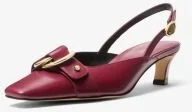Jaden Leather Slingback Kitten Pump - Image 5