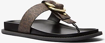 Jaden Signature Logo Thong Sandal