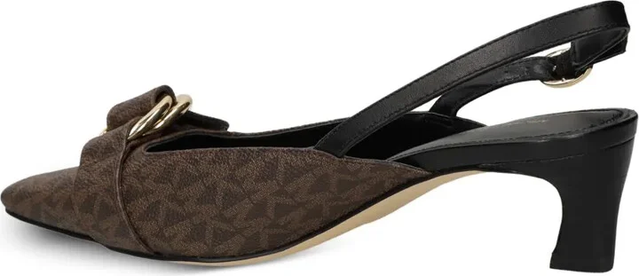 Jaden slingback kitten-heel pumps - Image 3