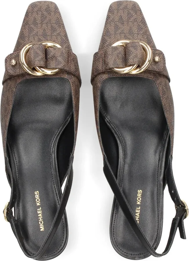 Jaden slingback kitten-heel pumps - Image 4
