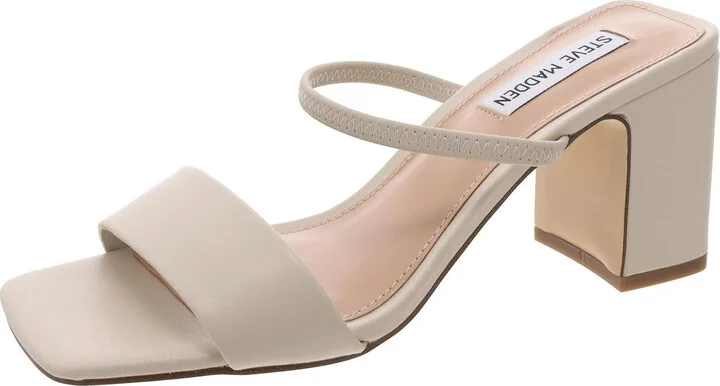 Jaden Womens Padded Insole Leather Slide