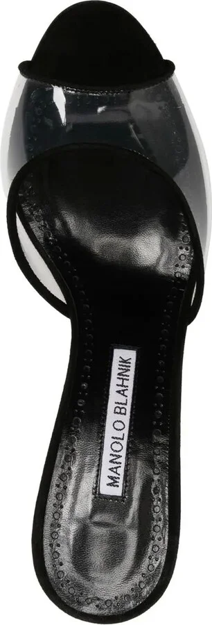 Jadifa transparent heeled 70mm sandals - Image 4