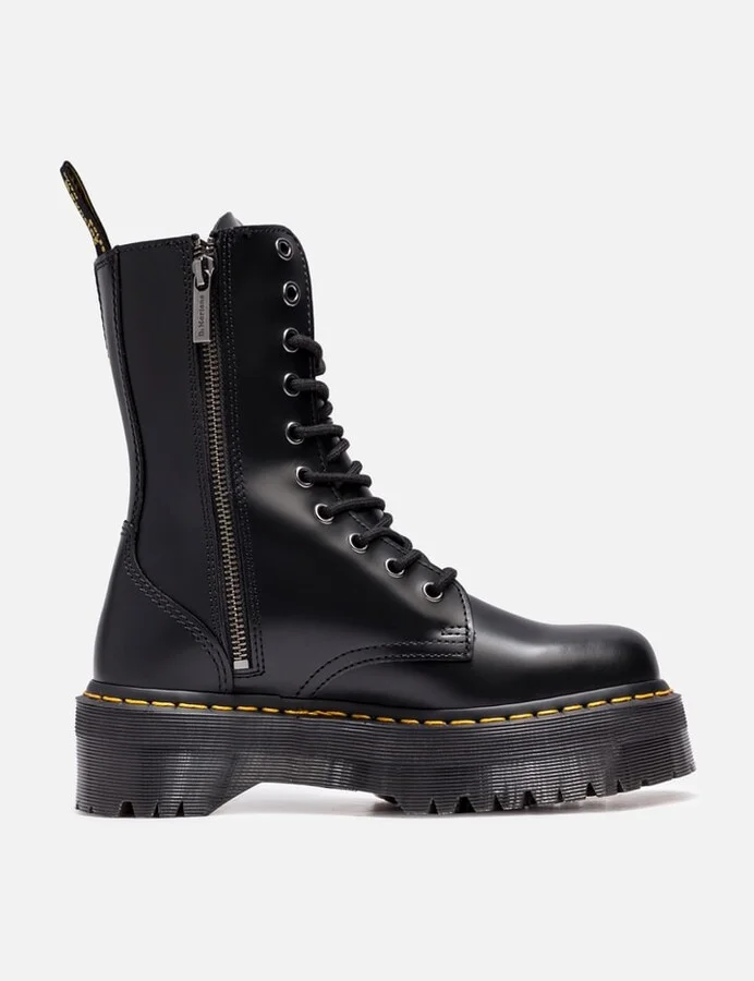 Jadon Hi Leather Platform Boots - Image 2