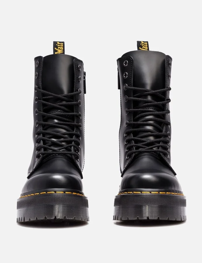 Jadon Hi Leather Platform Boots - Image 3