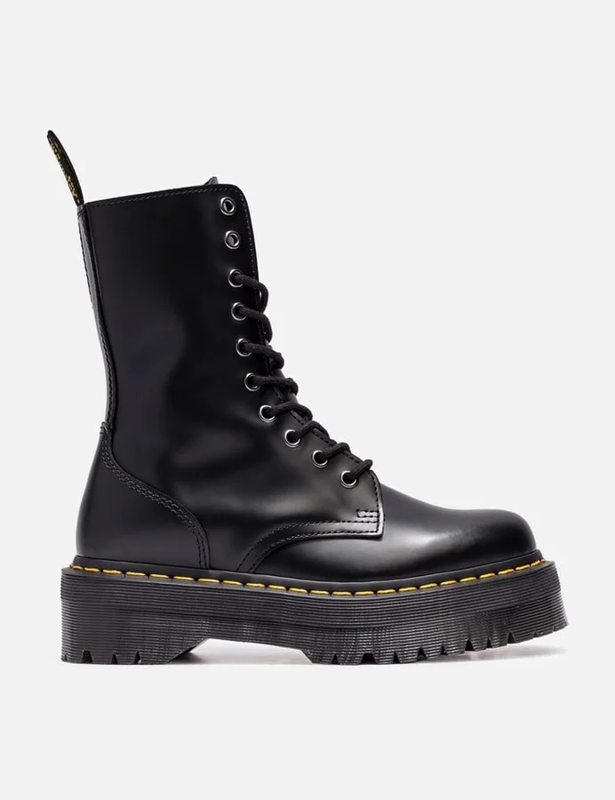 Jadon Hi Leather Platform Boots
