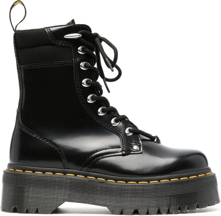 Jadon Ii Hardware Leather Platform Boots