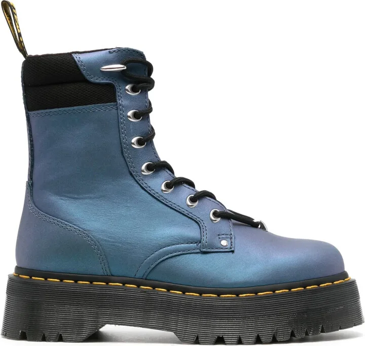 Jadon II platform leather boots
