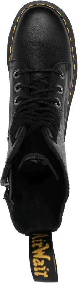 Jadon III Pisa-leather platform boots - Image 4