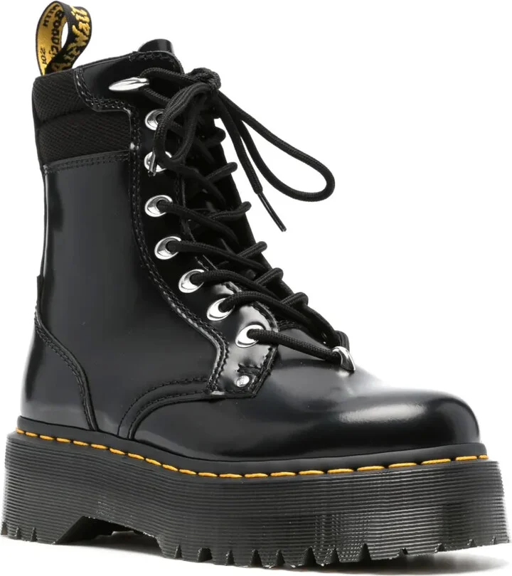 Jadon leather combat boots - Image 2