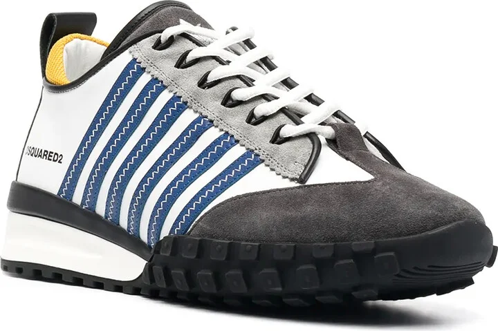 Jagged Stripe Low-Top Sneakers - Image 2