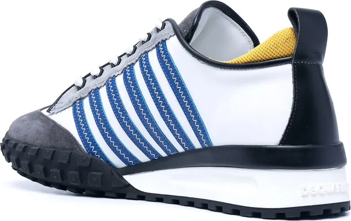 Jagged Stripe Low-Top Sneakers - Image 3