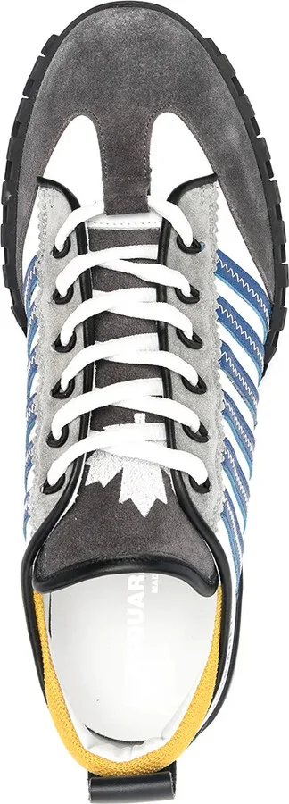 Jagged Stripe Low-Top Sneakers - Image 4