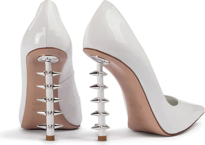 Jagger 120mm leather pumps - Image 3