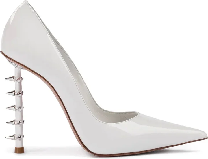Jagger 120mm leather pumps